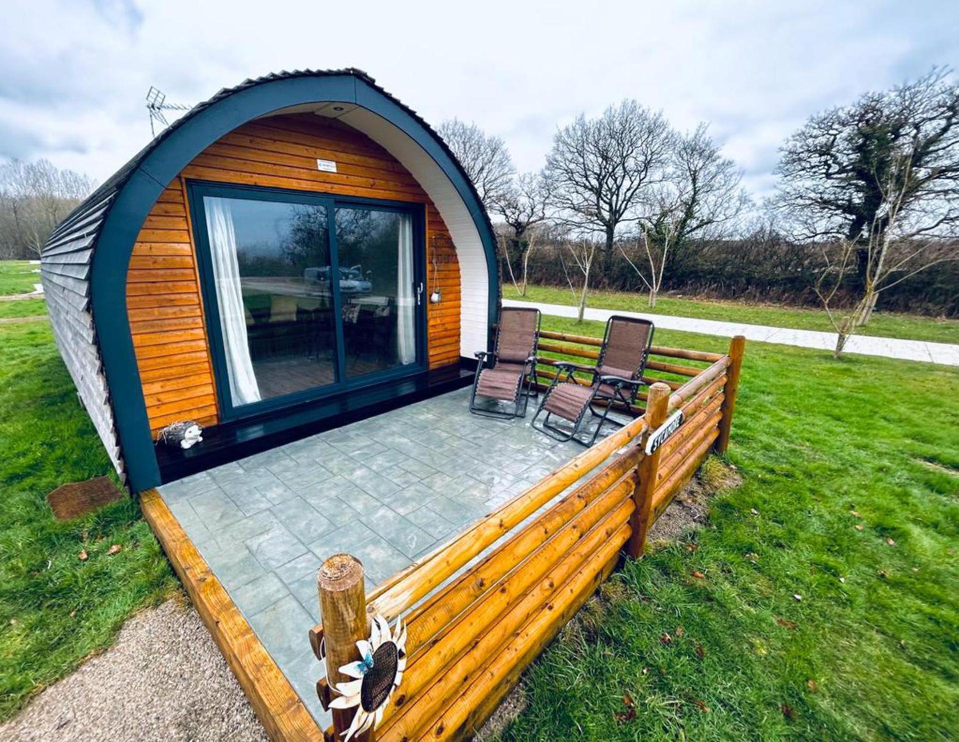 Beech Pod Cabin In Beautiful Surroundings Wrexham Exterior photo
